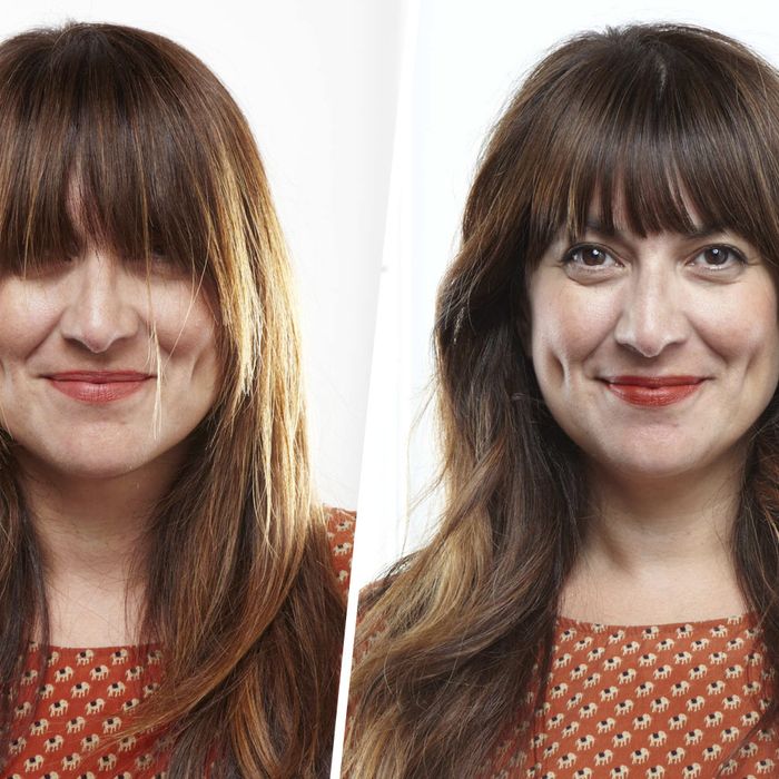 Photos How To Cut Your Own Bangs