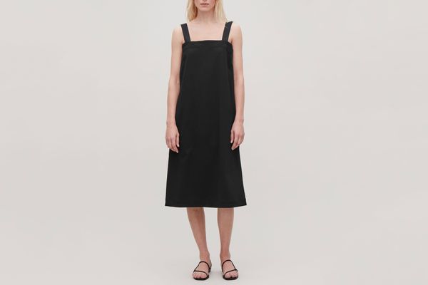 COS Apron Dress With Woven Straps