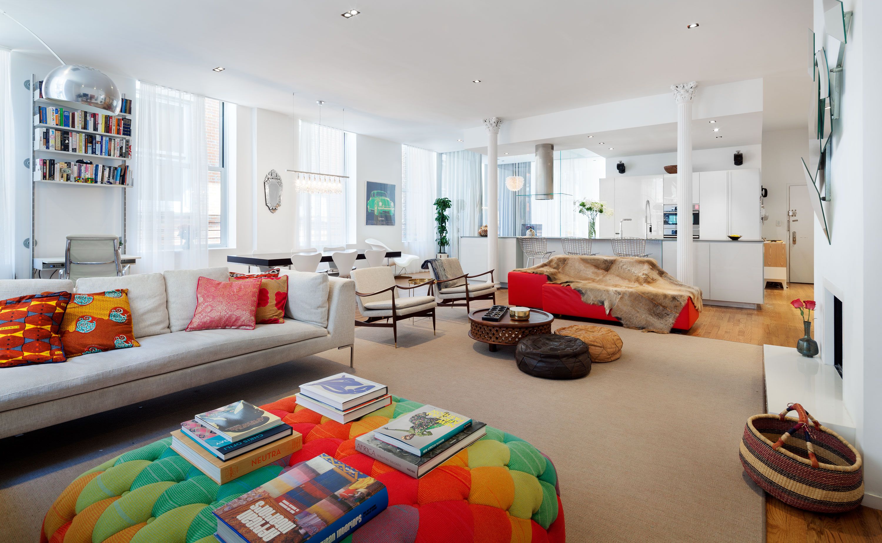 A Tribeca Loft With African Touches and Lots of Light