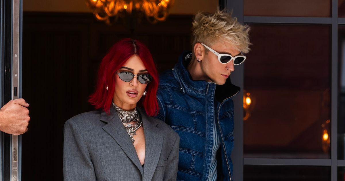 Megan Fox and Machine Gun Kelly in Costa Rica