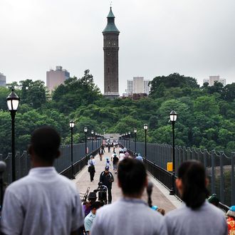 Historic Pedestrian Bridge Connecting Manhattan To The Bronx Reopens