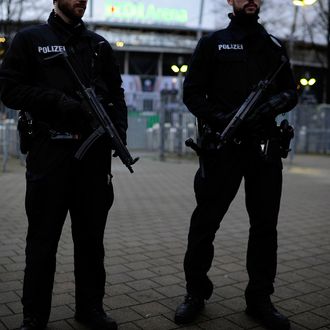 Security Tightened In Hanover Before Germany v Netherlands Match