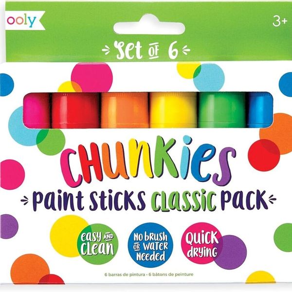 Ooly Classic Chunkies Paint Sticks Set