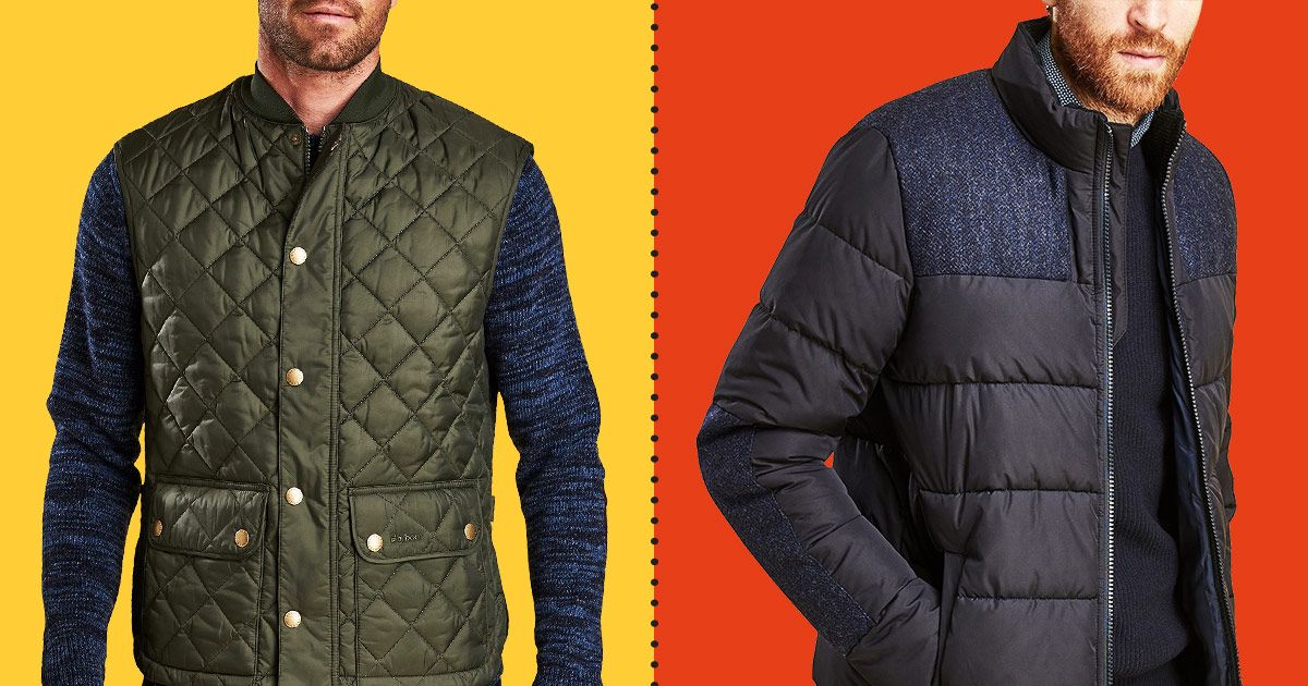 barbour men's vests