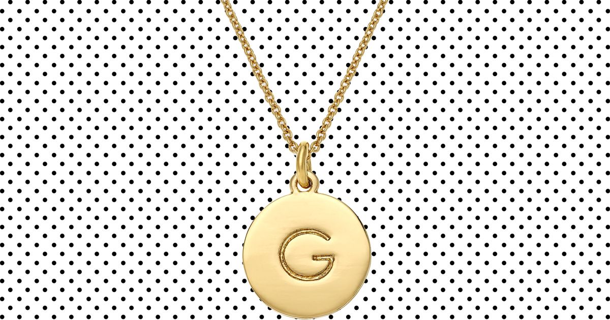 Kate spade clearance g initial necklace