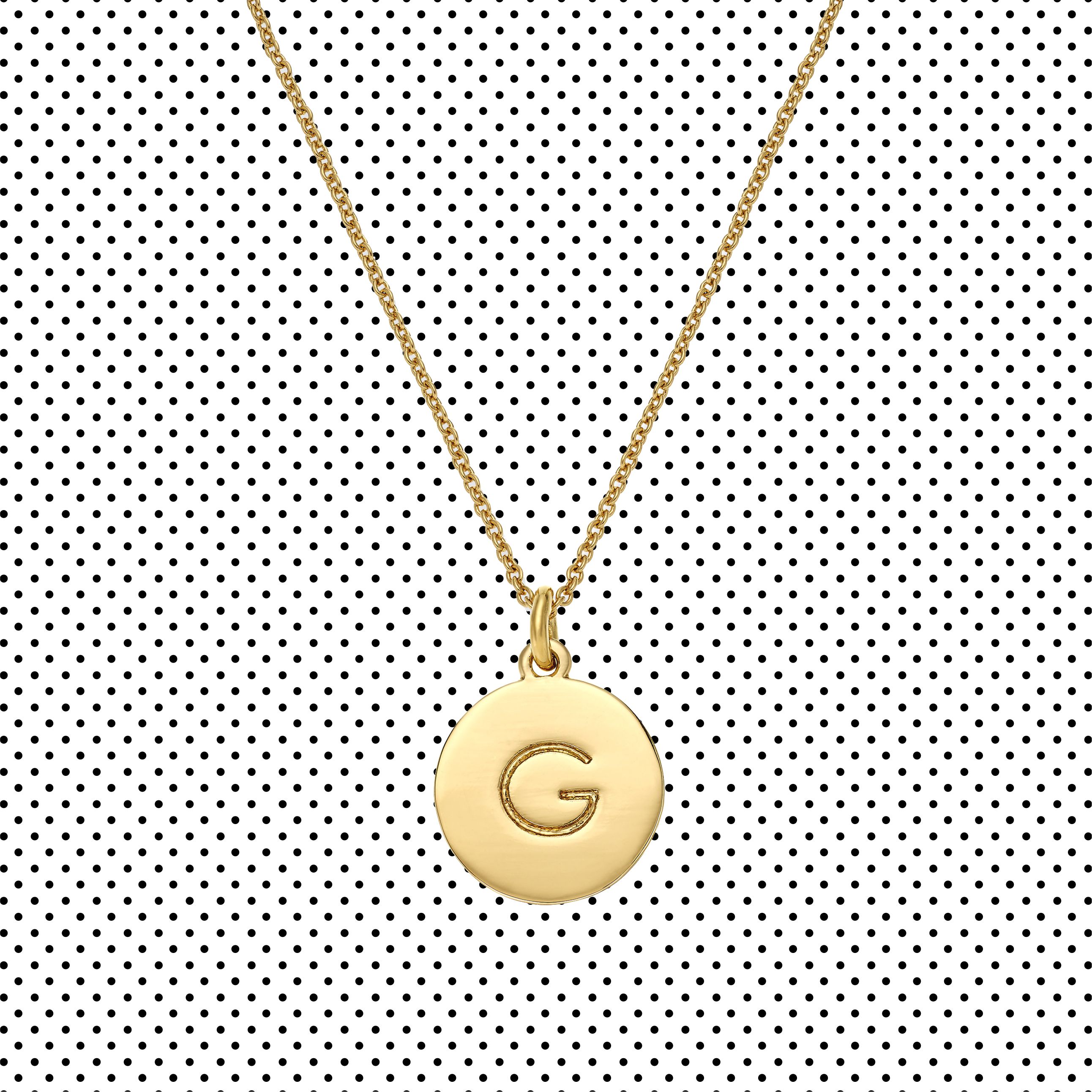 Kate spade clearance g initial necklace