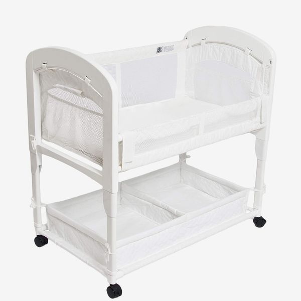 Arm's Reach Cambria Wood Quilted Co-Sleeper