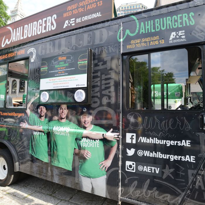 You cannot escape Wahlburgers when Wahlburgers is on wheels.
