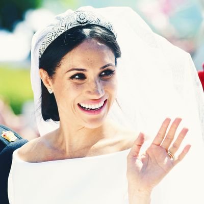 Meghan Markle on her royal wedding day.