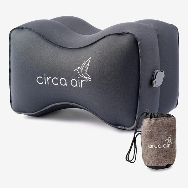 Almohada inflable para rodillas Circa Air para personas que duermen de lado