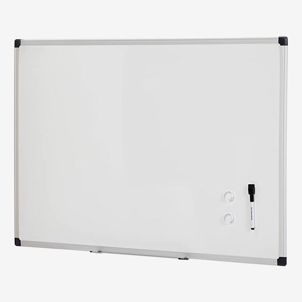 AmazonBasics Magnetic Framed Dry Erase White Board