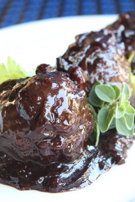 Greek yiayia's meatballs, served with horiatiki salata relish