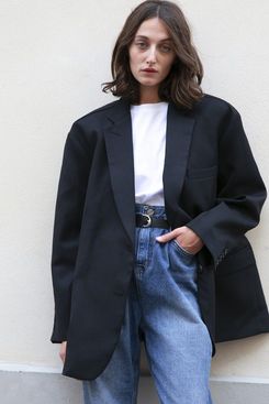 The Frankie Shop Oversized Boyfriend Blazer