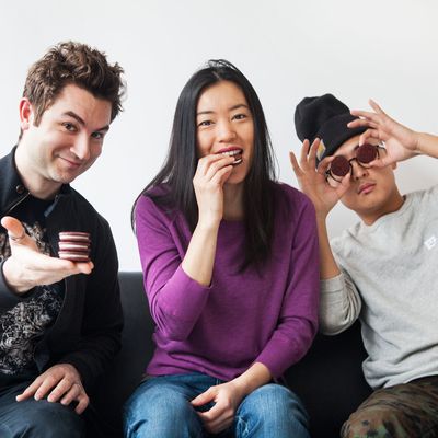 The esteemed judges: Alex Stupak, Jen Yee, and David Yoo.