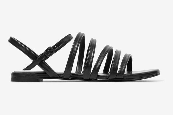 Robert Clergerie Gaga metallic leather sandals