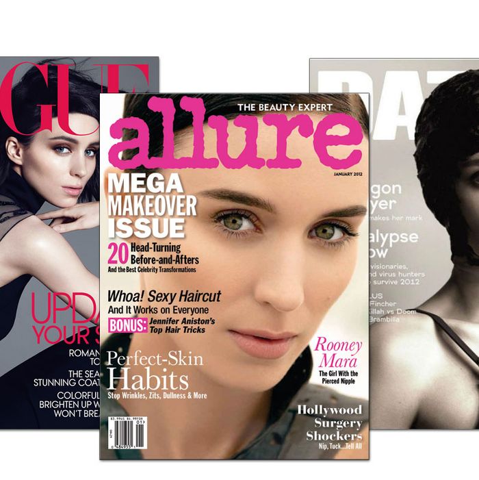 Rooney Mara's recent covers.