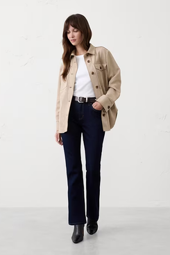 Banana Republic Factory Kick Flare Mid-Rise Jean