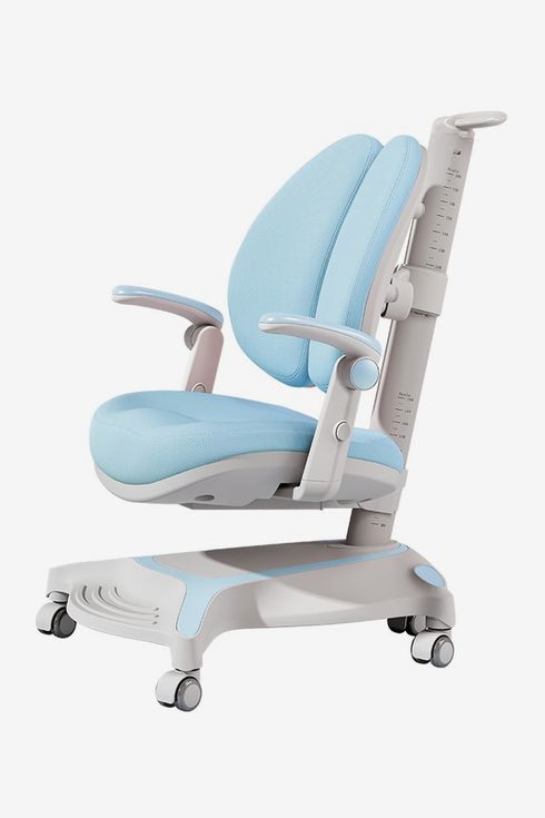 for Kids 3-18 Years Old for Home Classrooms, 42-52cm Shipping from USA IKevan_ Childrens Study Chair Learning Chair Ergonomic Design Bump Cushion Sitting Posture Correction Desk Chair Blue