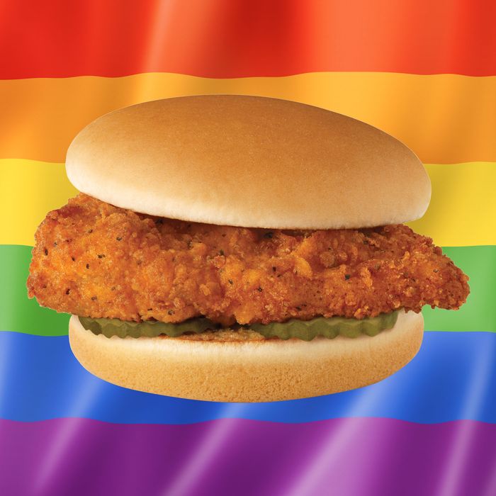 Chick fil a gay pride month