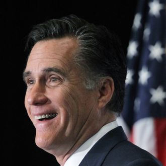 Republican presidential candidate and former Massachusetts Gov. Mitt Romney