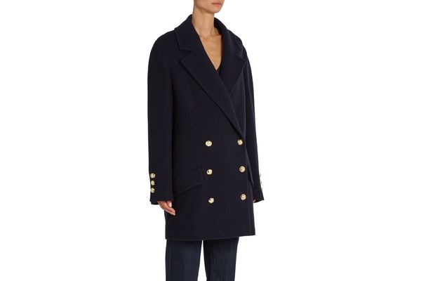 Raey Double-breasted Wool and Cashmere-blend Coat