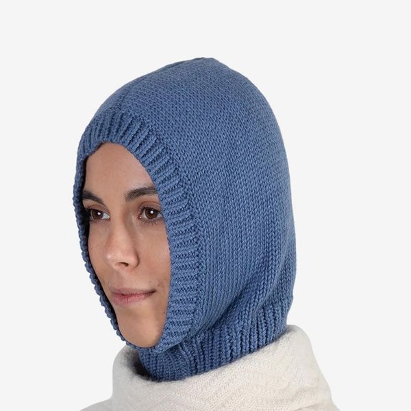 Brook + Bay Knitted Hooded Scarf