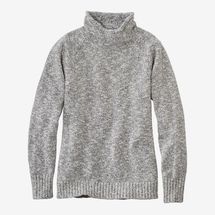 L.L. Bean Women’s Cotton Ragg Sweater, Funnelneck Pullover