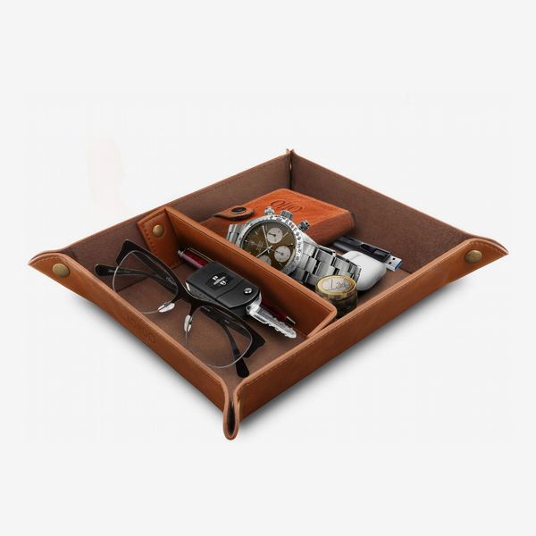 Londo Leather-Tray Organizer