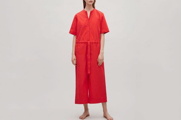 COS Drawstring jumpsuit - Signal Red