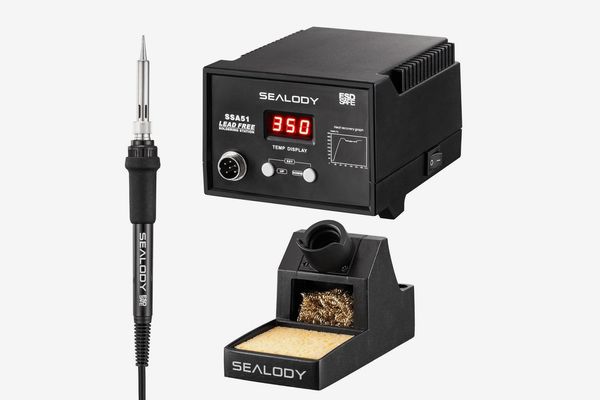 Sealody Digital Soldering Station With Pure Aluminum Soldering Stand