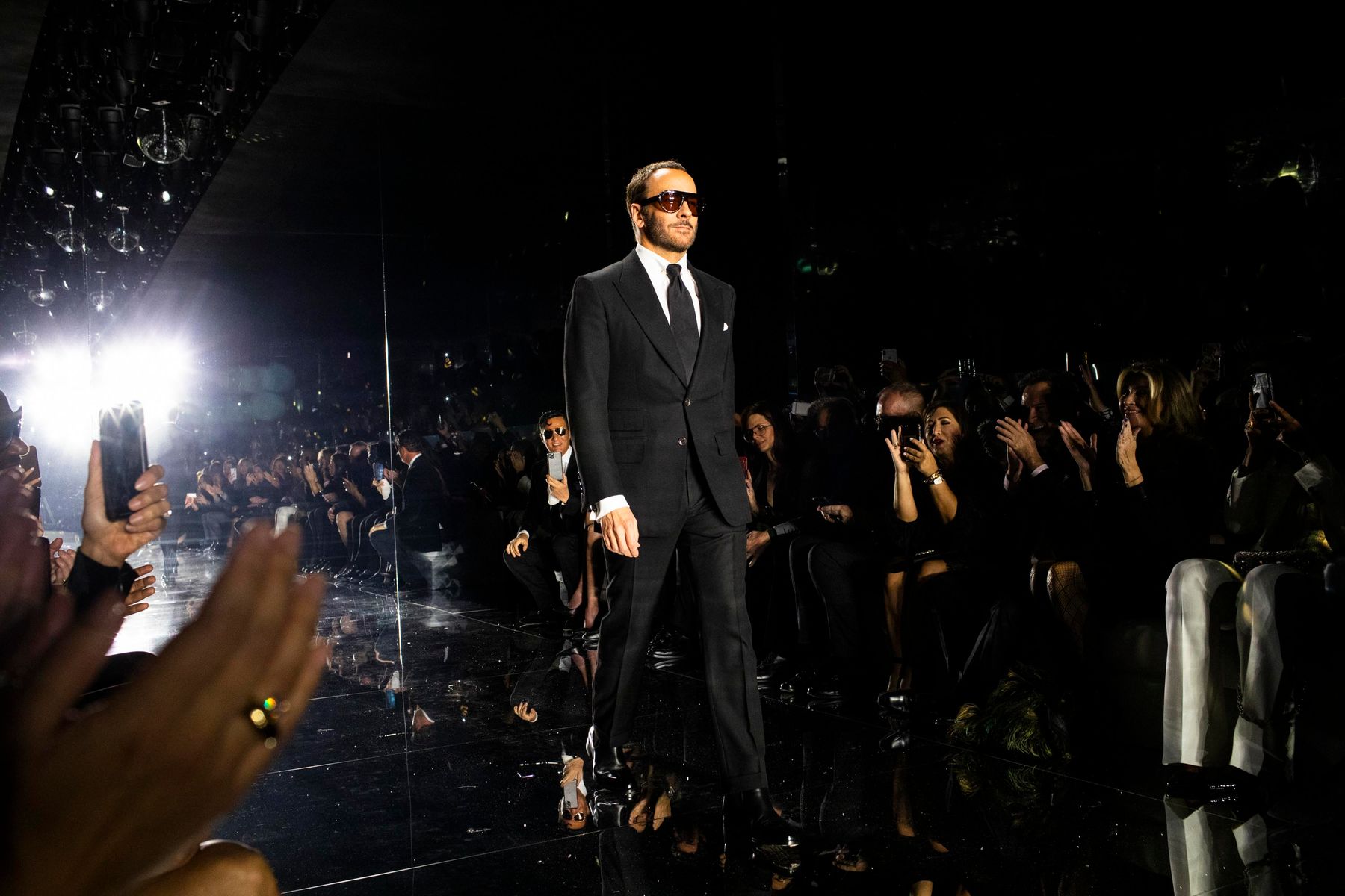 Tom Ford Puts On a Beautiful, Highly-Produced Fall Show in L.A.