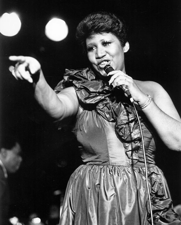 The legendary Aretha Franklin.