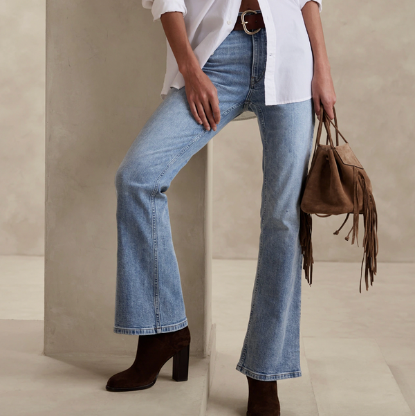 Banana Republic The Relaxed Flare Jean