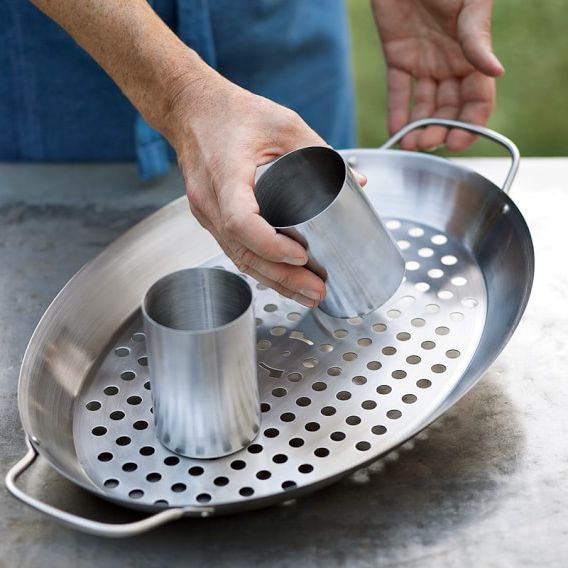 Two-in-One Vertical Chicken Roasting Pan