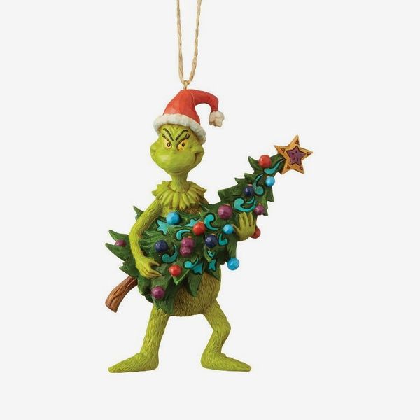 Department 56 Jim Shore Dr Suess Grinch and Tree Christmas Ornament