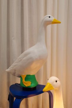 Vintage Blown Plastic Gladys the Goose Lamp