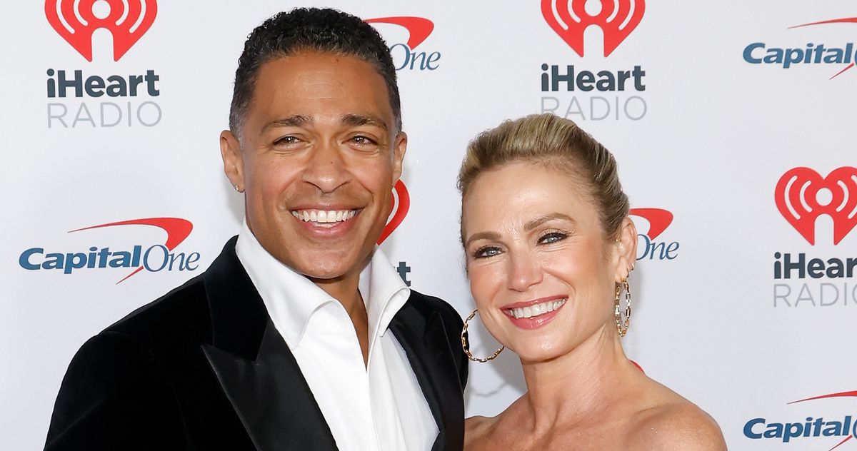 Amy Robach and T.J. Holmes Have Been Engaged For a Month