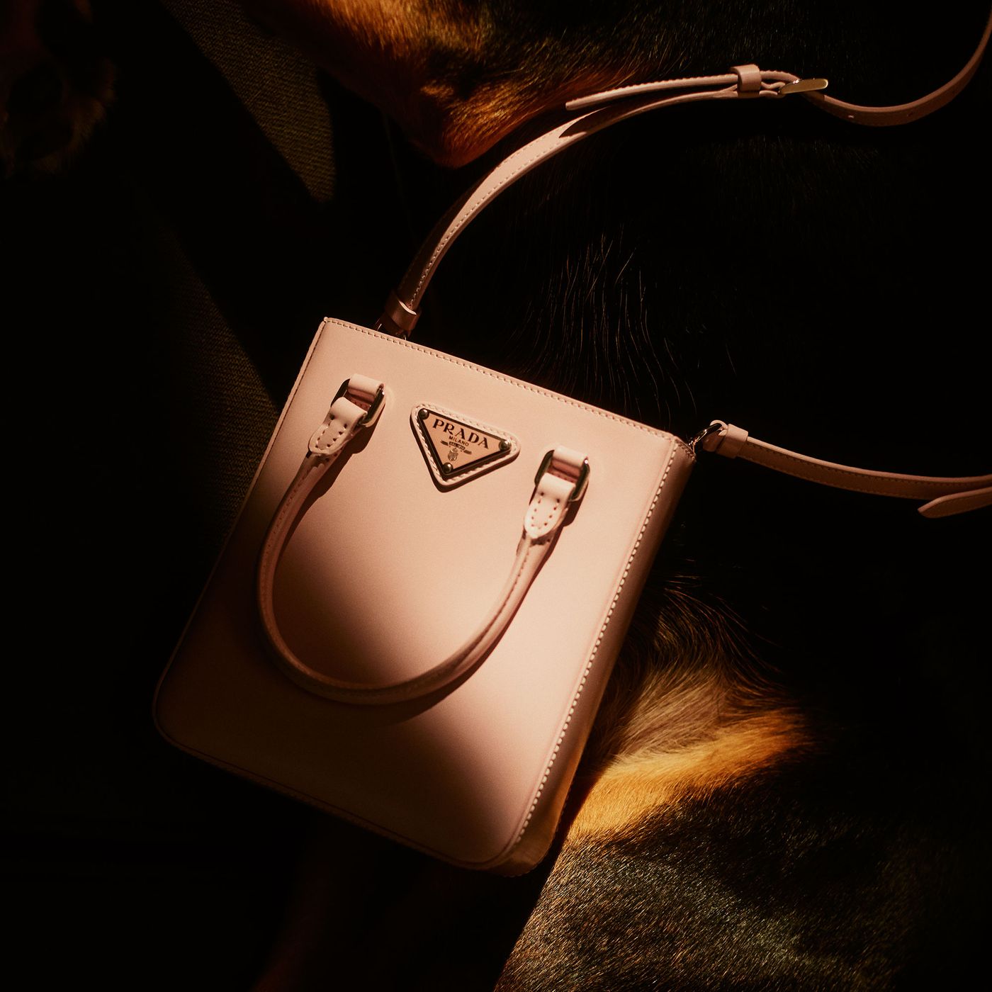 トートバッグ PRADA Pink nappa leather mini Prada Soft handbag Pink Nappa Leather Mini Prada Soft Handbag | italist, ALWAYS