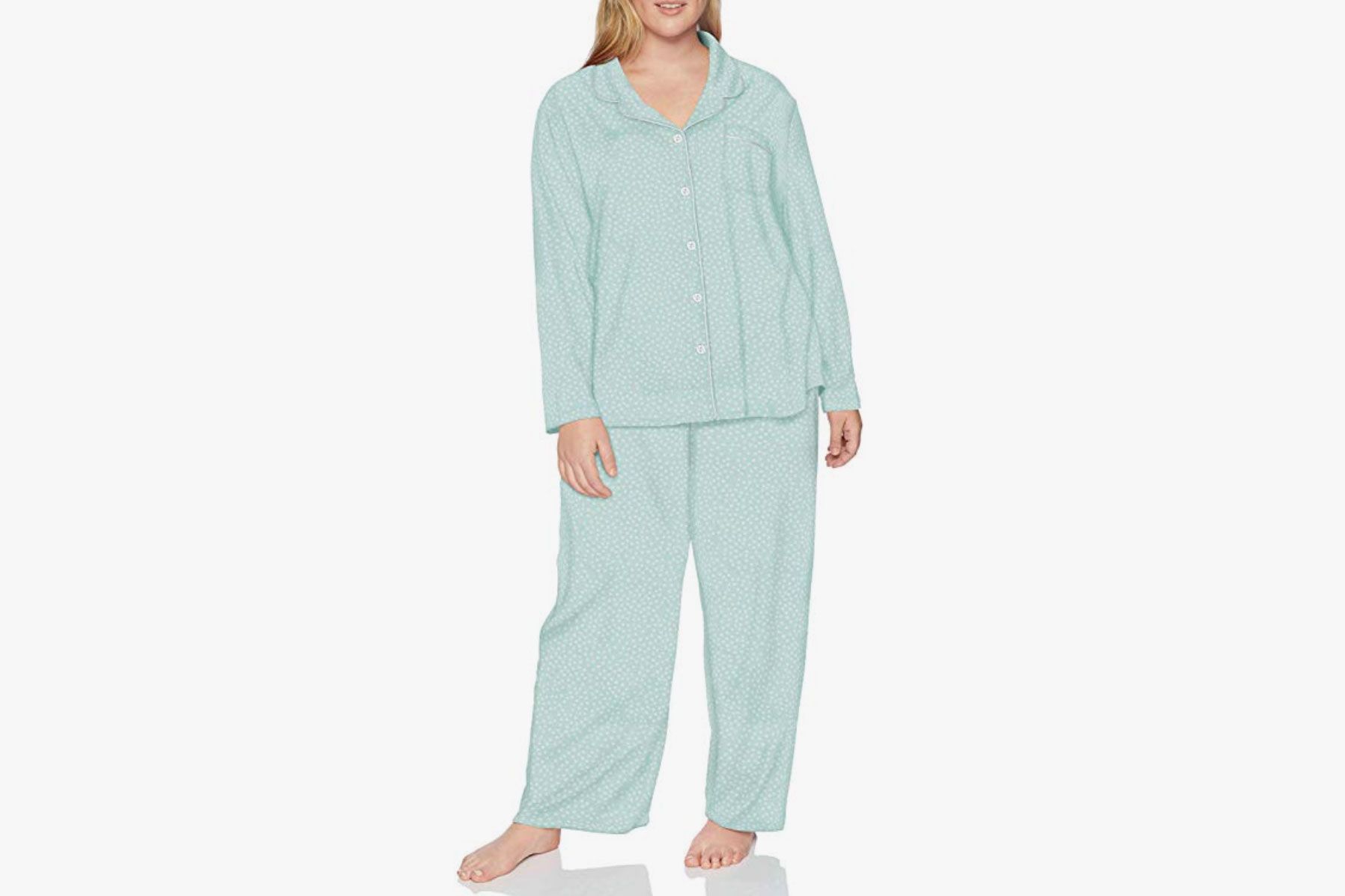 Ladies Women Pyjamas pj Set Long Sleeve Nightwear Cotton Sleepwear Lounge Wear