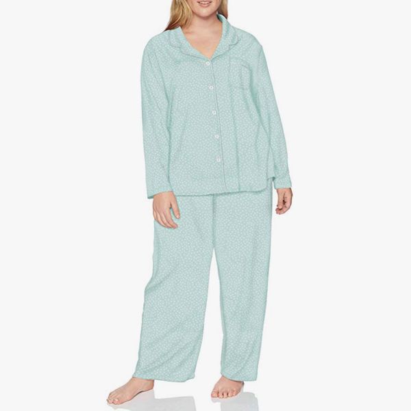 Karen Neuburger Women's Dot Print Long-sleeved Girlfriend Pajama Set