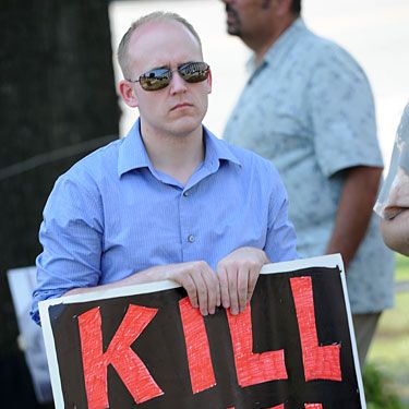 The saddest supporter of the death penalty in all the world.