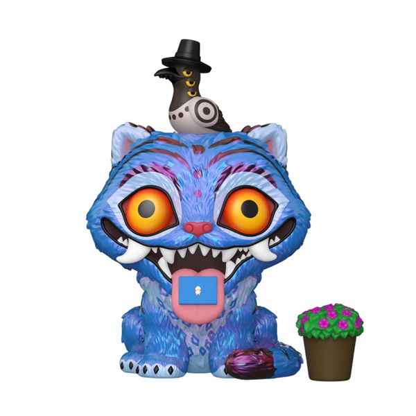 6pcs/set KPop Demon Hunters HUNTR/X Derpy Tiger Action Figure Collectibles Model Abstract Toy