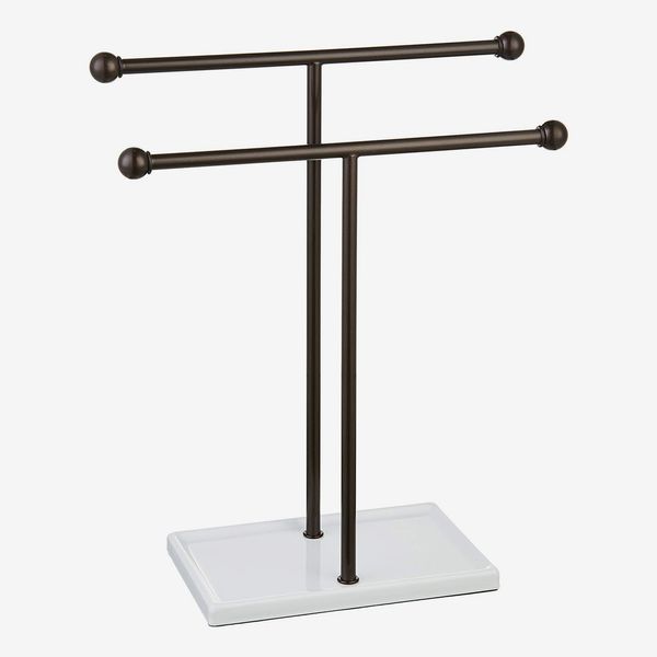 AmazonBasics Double-T Accessories Jewelry Stand