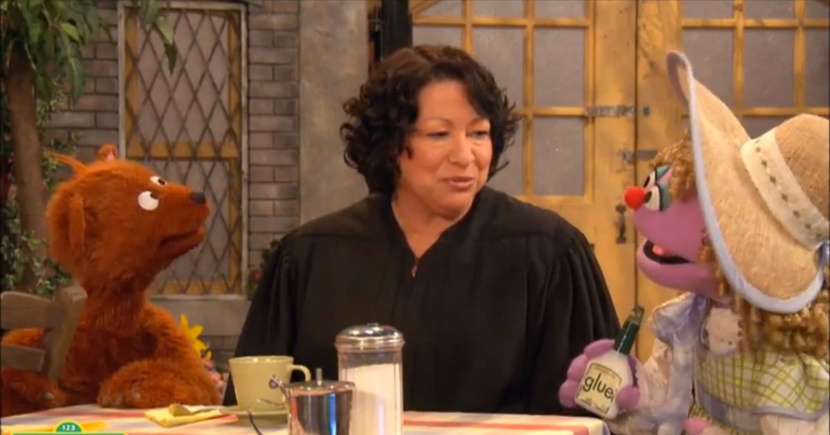 Sonia Sotomayor Is Soft on Sesame Street Crime