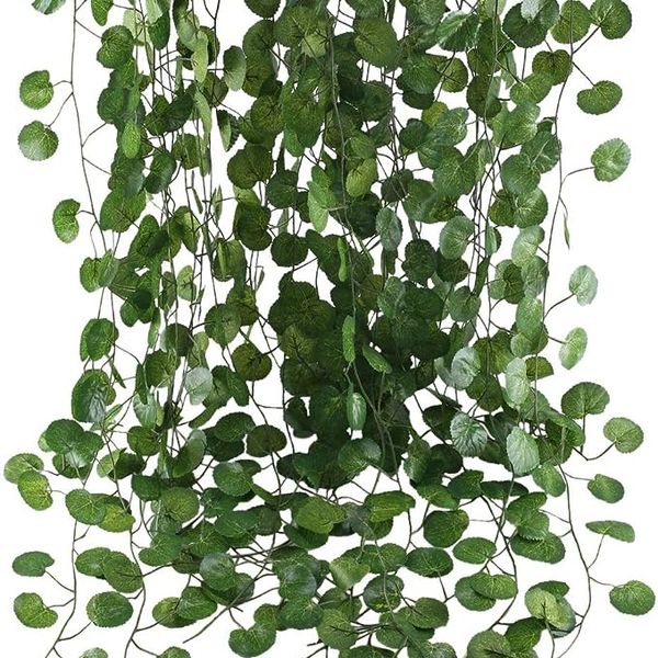 Fake Ivy Garlands Leaves Artificial Vines Faux Green Hanging