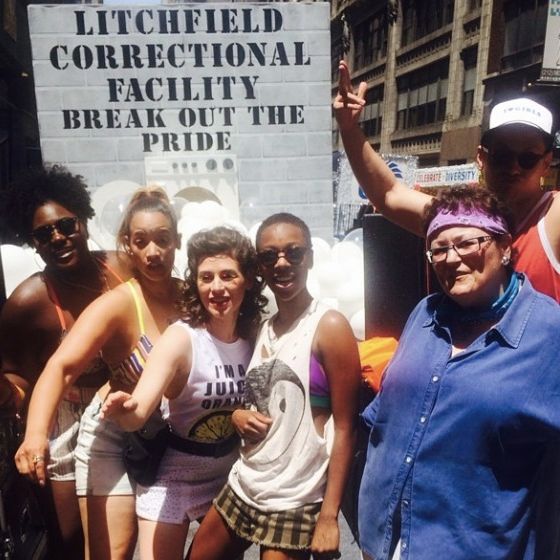 Orange Is the New Black Cast Brings Litchfield to NYC’s Pride Parade