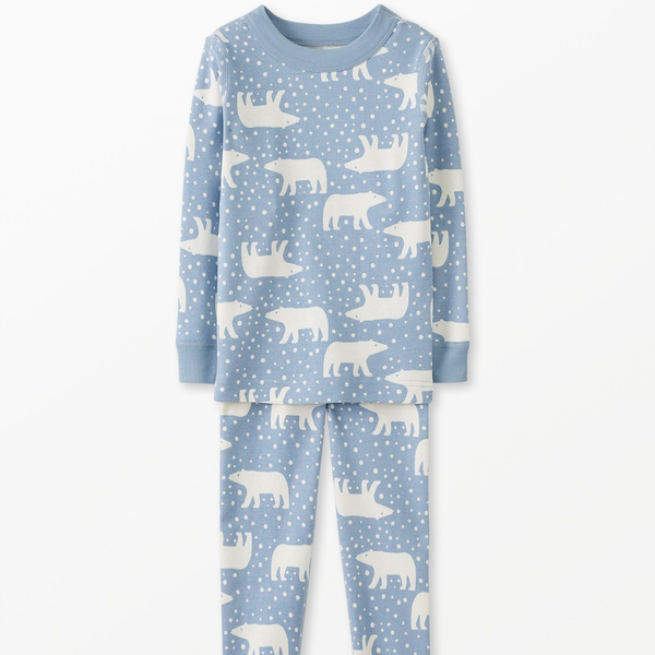 Hanna Andersson Kids Holiday Long John Pajama Set