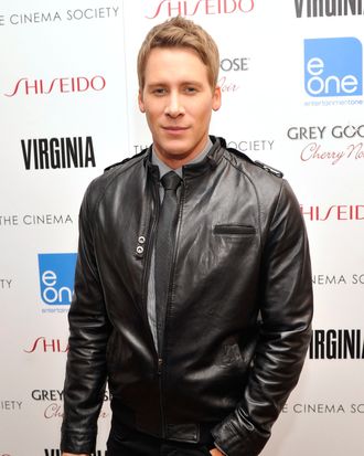 Writer/Director Dustin Lance Black attends The Cinema Society & Shiseido With Grey Goose Host A Screening Of 