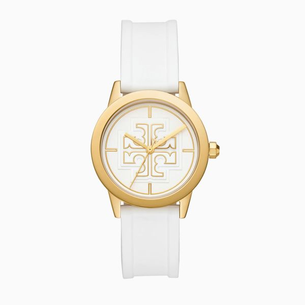 Tory Burch Gigi Silicone Strap Watch, 36mm