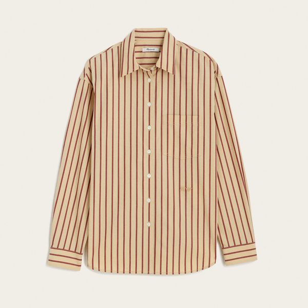 Madewell Easy Shirt in Poplin
